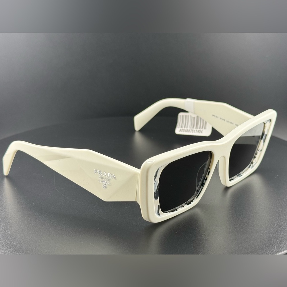 PRADA SYMBOLE PR O8YS White Butterfly Sunglasses